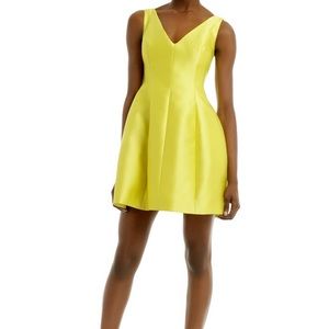 Kate spade yellow cupcake cocktail dress